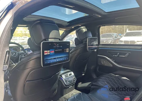 2021 Mercedes-Benz S 580 4Matic from USA, damaged, VIN W1K6G7GB5MA038965